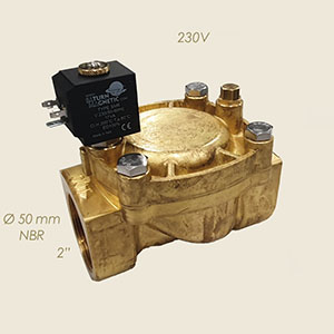 elettrovalvola Sama 107 2"F F acqua Ø50 230 V