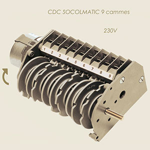 programador CDC 9 levas SOCOLMATIC 50 minutos 220 V