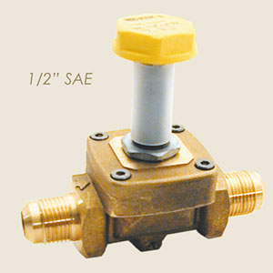 elettrovalvola gas refrigerante Castel 1/2"M 1/2"M senza bobina