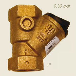 1" brass safety valve for distiller (0 - 30 bar)