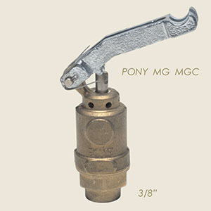 mechanical steam valve for Pony former
