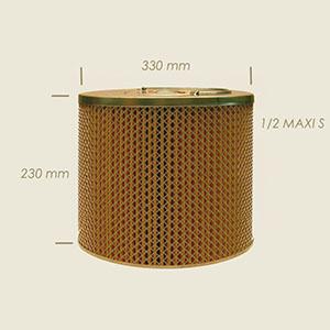 cartucho medio S filtrante absorbente (silicatos) red