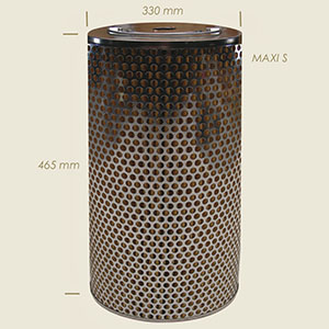 cartuccia maxi S filtrante assorbente (silicati) lamiera