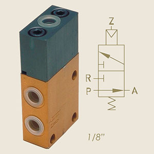 válvula 1/8" SGA 1