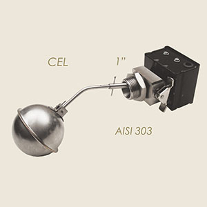INOX Cel 1" Wasserstandsregler