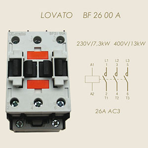 Schutzschalter BF26 7,3KW/230V  13KW/400V