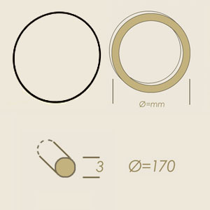 gasket for PM10 PM12 PM14 NYLON cover