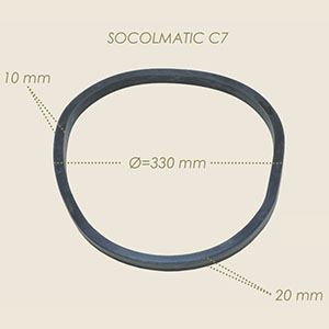 viewing panel gasket for Socolmatic C7