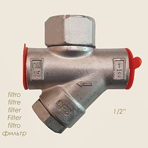 TD42-16P 1/2"  thermodynamic condensate trap with filter