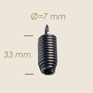 HM steam valve conical spring
