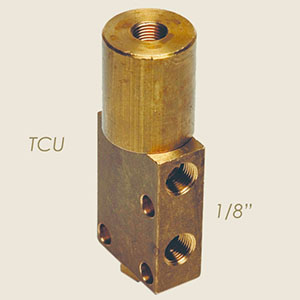 TCU8 (TCU) 1/8" valve