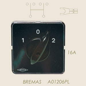 Bremas A1206PL bipolar commutator