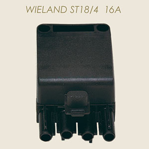 Wieland ST 18/4 15 A Stecker mit Haken