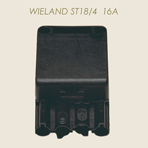 clavija Wieland ST 18/4 15 A con gancho