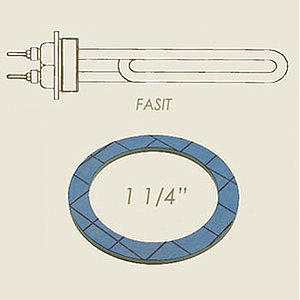 Dichtung für 1 1/4" Heizelement