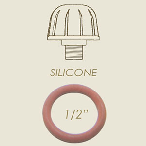 joint OR silicone bouchon 1/2"M