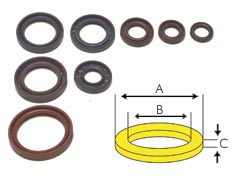 Viton Simmerring 75x45x10