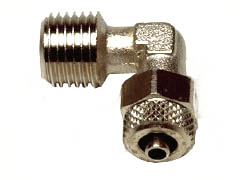 1/8"IA halbschneller Krümmer Ø 8x6