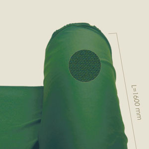 tissu STRETCH polyester vert foncé l=1600