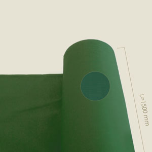 tessuto AL 65% poliestere 35% cotone verde scuro l=1500