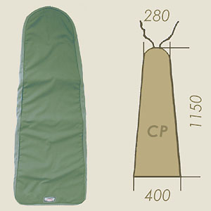 Prontotop Italia model CP green AL A=280 B=1150 C=400