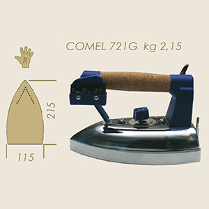 Comel Professional G electrosteam iron Kg 2,150