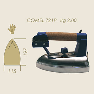 Comel Professional P electrosteam iron Kg 2,000
