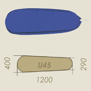 GOLD Prontotop lower U45 blue DEK